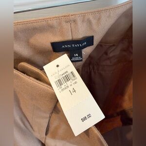 Ann Taylor Camel Tan Pants